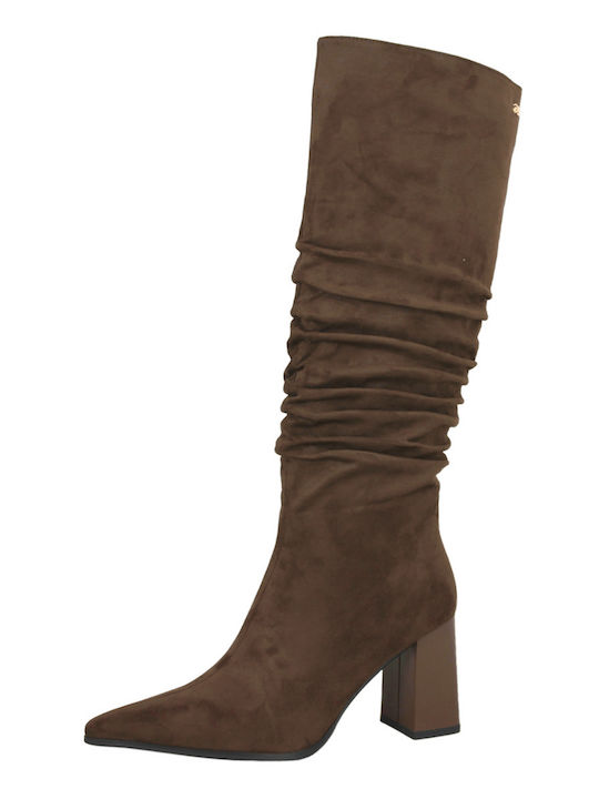 Biand Suede Women's Boots Brown