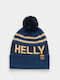 Ridgeline Beanie Unisex Gestrickte Mütze in Blau