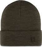 Buff Beanie Unisex Σκούφος Πλεκτός σε Χακί χρώμα