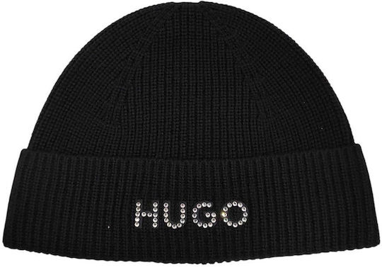 Beanie Women's Knitted Beanie in Black