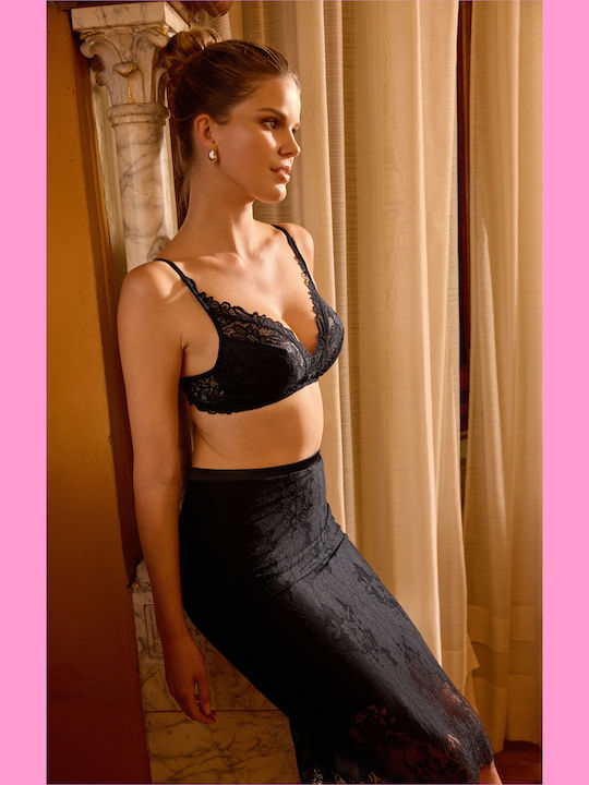 Tiara Black Bra without Padding & without Underwire