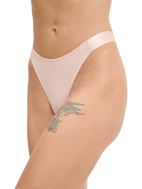 Guess Γυναικείο String Ροζ