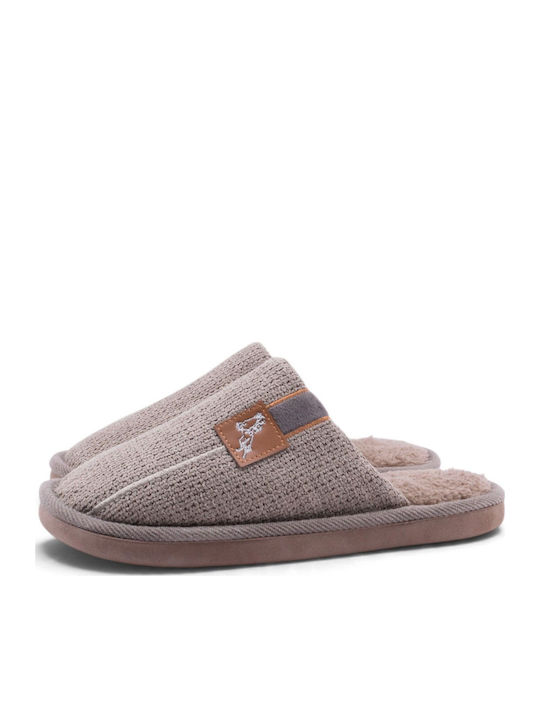 Love4shoes Παντόφλες Καφέ