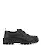 Leather Women's Moccasins in Black