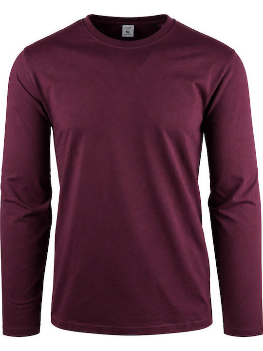 Cotton Point T-shirt Μπορντό