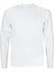 Kprime Unisex Promotional Long Sleeve T-Shirt White