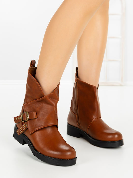 Women's Ankle Boots Light Brown