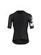 Assos Tricou De Ciclism Pentru Bărbați Mâneci Scurte Road Bike Negru