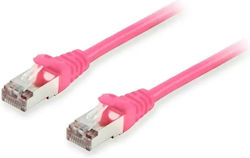 Equip S/FTP Cat.6a (Gigabit) Ethernet Network Cable 25m Pink Equip S/FTP Cat.6a (Gigabit) Ethernet Network Cable 25m Pink