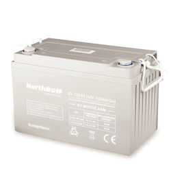Northbatt Батерия за Фотоволтаични Системи AGM Затворен Тип 12V 123Ah C20 NB-123-12-EV Northbatt Батерия за Фотоволтаични Системи AGM Затворен Тип 12V 123Ah C20 NB-123-12-EV