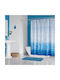 Tropik Home Duschvorhang aus Stoff 180x200 cm