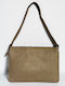 Kira Women's Shoulder Bag Suede Beige