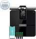 Smart Scale 180kg with Body Fat Counter & Bluetooth Black FI2419LB