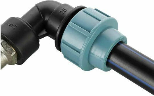 Комплект за Свързване на Резервоар IBC 1000l с Кран 3/4" и Маркуч 40cm Aria Trade