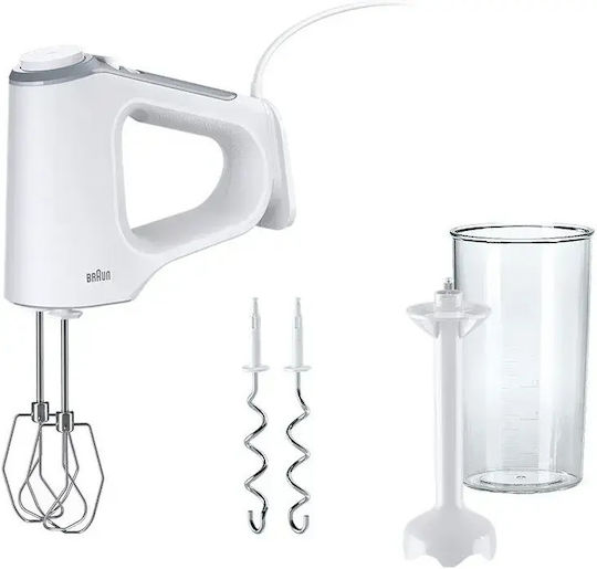 Braun Миксер с Пластмасова Купа Бял 550W