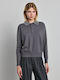 Damen-Polo-Shirt Smoke