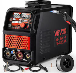 Vevor MIG-145 Inverter FCAW / MIG / MMA / TIG Welding Machine with Maximum Welding Current of 145A Vevor MIG-145 Inverter FCAW / MIG / MMA / TIG Welding Machine with Maximum Welding Current of 145A