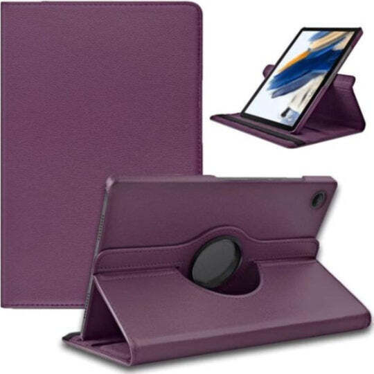 Premium Book Case 360° Rotating Stand Cover Samsung Galaxy Tab S11 11 Inch Purple