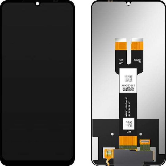 LCD-Display-Modul Samsung Galaxy A07 5G A076 Ohne Rahmen Schwarz