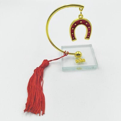 Giannopoulos Tabletop Horseshoe Lucky Charm Made of Metal 2027 5x5cm