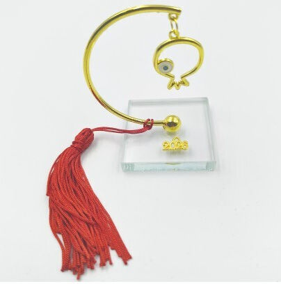 Giannopoulos Tabletop Pomegranate Lucky Charm in Metal 2027 5x5cm
