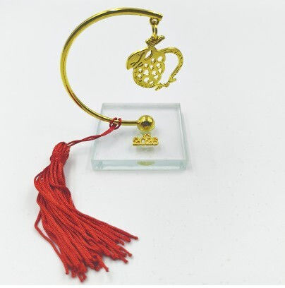 Giannopoulos Tabletop Pomegranate Lucky Charm Made of Metal 2027 5x5cm