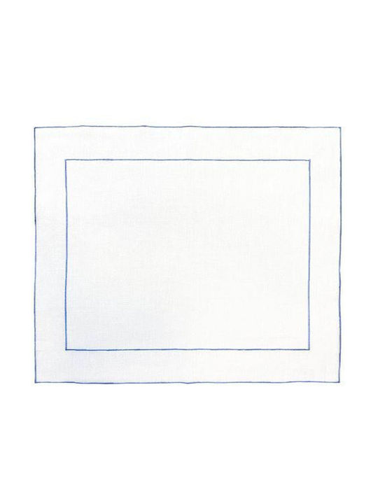 La Gallina Matta Fabric Placemat White 48x40cm