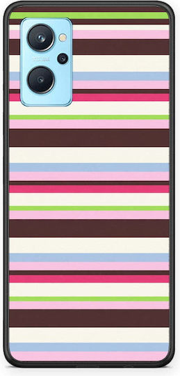Smartfits Multicolour Horizontal Stripes Oppo A96 Θήκη