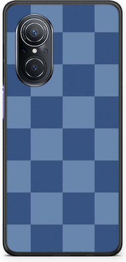 Smartfits Denim Blue Checkerboard Huawei Nova 9 Se Θήκη
