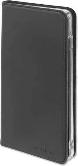 4smarts Husă Flip Urban Lite Samsung Galaxy S21+ 5G Neagră