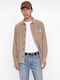 Jjzac Long Sleeve Corduroy Overshirt in a Loose Fit Crockery