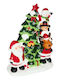 Illuminated Green Christmas Decorative Figurine Battery Powered 32x23.5x12cm