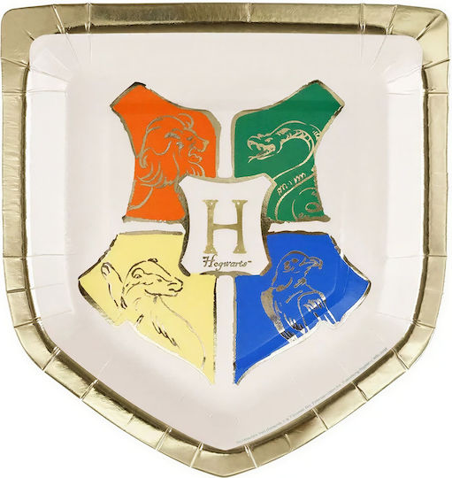 Πιάτα Πάρτυ Harry Potter Hogwarts 6 Τεμ