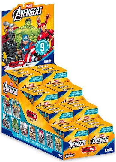 Marvel Avengers Abzeichen Series 1 Display Set 24 Stück