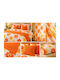 Decotelia Set Cuvertură Matlasată King Size Portocalie 220x240cm 7 Bucăți