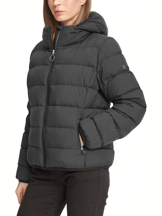Women's Winter Puffer Jacket Black