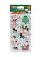 Luna Christmas Puffy Stickers