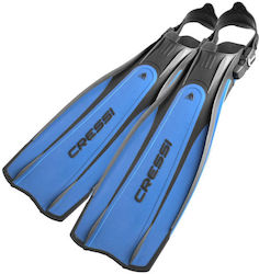 CressiSub Schwimmflossen Fins Schwarz/Blau