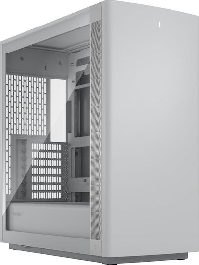 Define One Gaming Midi Tower Computer Case with Side Window White