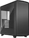 Summit Gaming Midi Tower Computer Case with Side Window Black