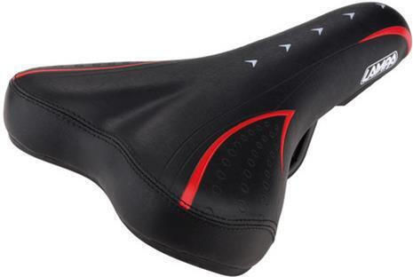 Lampa Șa de Bicicletă Neagră 265 x 145 mm