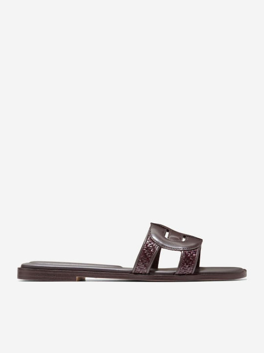 Chrisee Leather Women's Sandals Brown