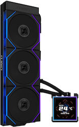 Lian Li HydroShift II LCD-S 360 AIO водно охлаждане за CPU с 3 вентилатора 120 мм и RGB осветление Lian Li HydroShift II LCD-S 360 AIO водно охлаждане за CPU с 3 вентилатора 120 мм и RGB осветление
