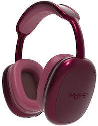 Moye Stellar Kabellose Bluetooth Over-Ear-Kopfhörer in Burgunderrot Moye Stellar Kabellose Bluetooth Over-Ear-Kopfhörer in Burgunderrot