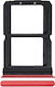 Sim Card Tray Oneplus 6 A6000 A6003 Amber Red