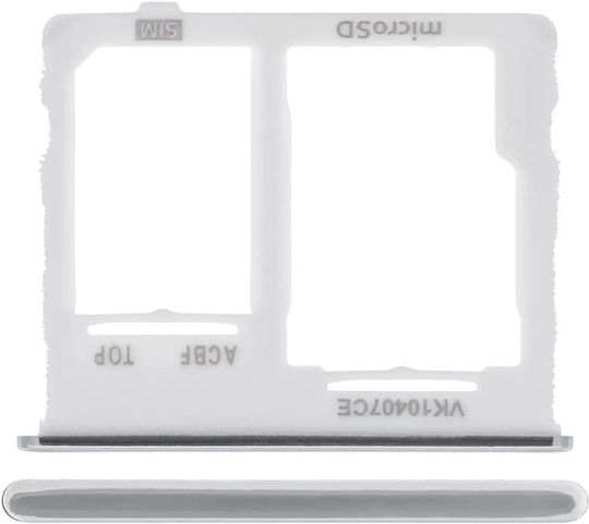 Single Sim Card Tray Samsung Galaxy A32 5g A326 2021 Awesome White