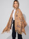 Hermosa Women's Brown Scarf