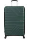 American Tourister Flytwist Large Hard Green Suitcase 78cm High