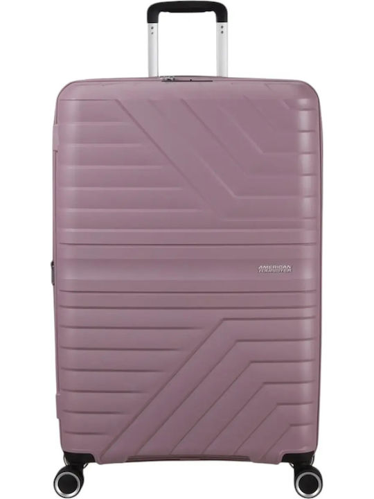 American Tourister Flytwist Large Hard Pink Tra...