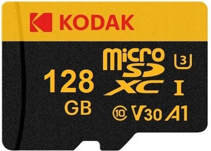 microSDXC 128 GB UHS-I U3 V30 A1 – 4K-Speicherkarte + SD-Adapter